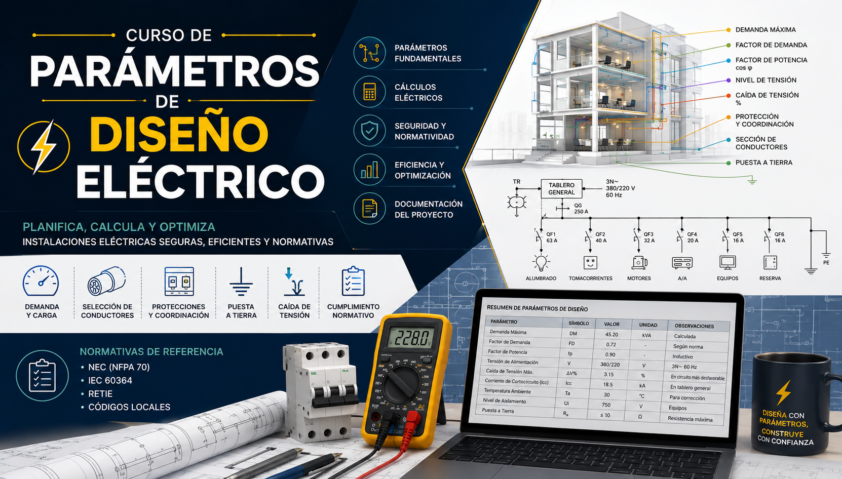 PARAMETROS DE DISEÑO ELECTRICO